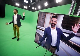 Presentador del programa de RTVC, '1 Hora Menos', Victorio Pérez.