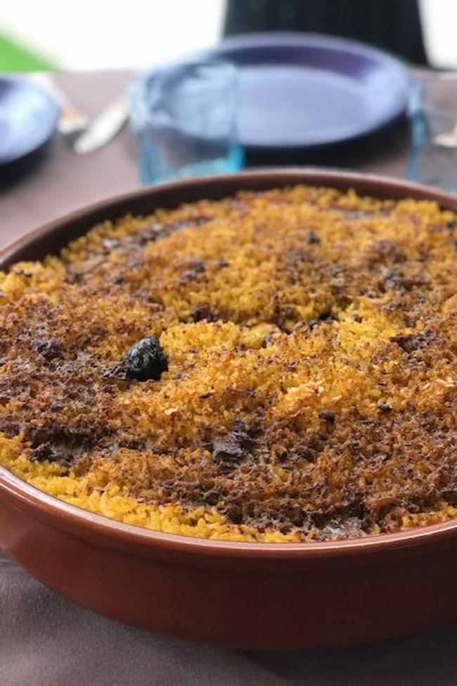 Arroz al horno