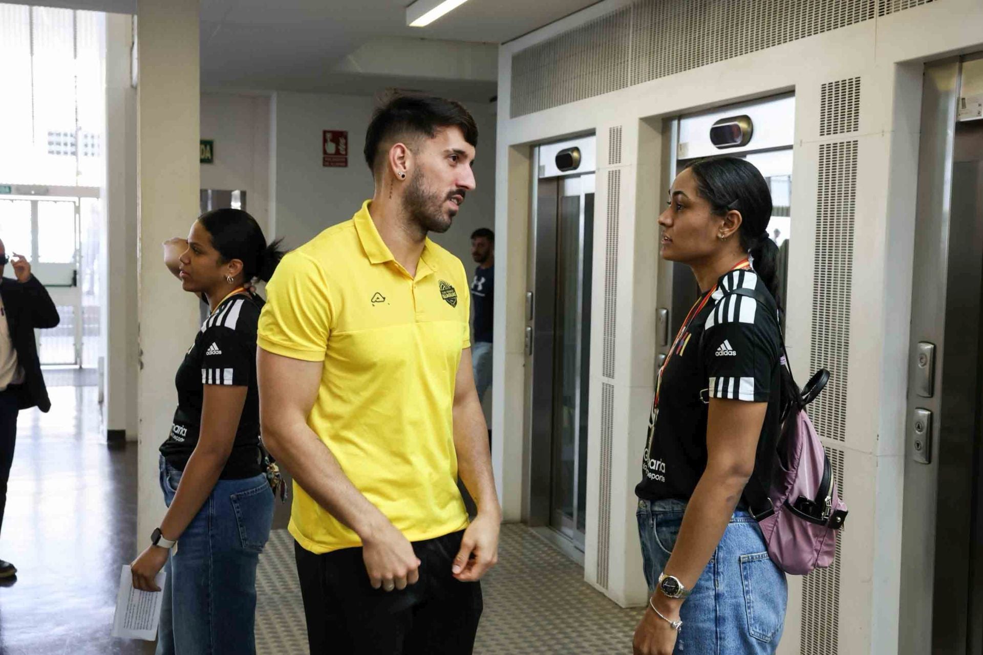 La recepción del guaguas en el Cabildo de Gran Canaria, en imágenes