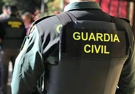 Una imagen de archivo de la Guardia Civil