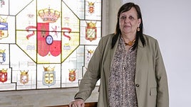 María Farnés Martínez Frigola, fiscal superior de Canarias, posa en las instalaciones del Palacio de Justicia de San Agustín, en la capital grancanaria.