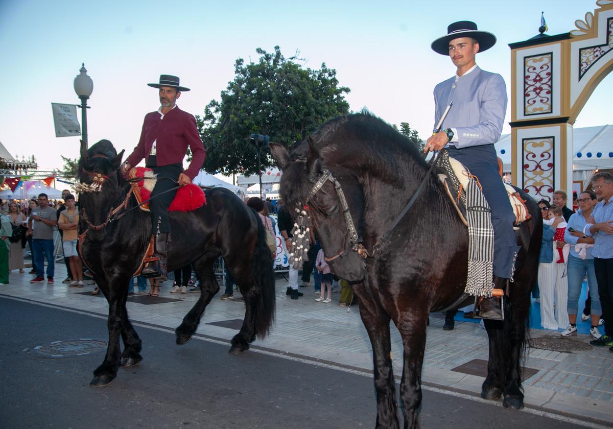 Feria de Abril días atrás en Arrecife.