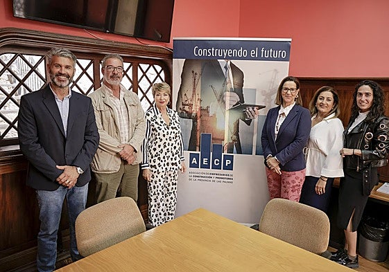 Samuel Yebra, José Román Ramos, María Salud Gil, Elena Sosa, Ana Kurson y Ainhoa Amaro.