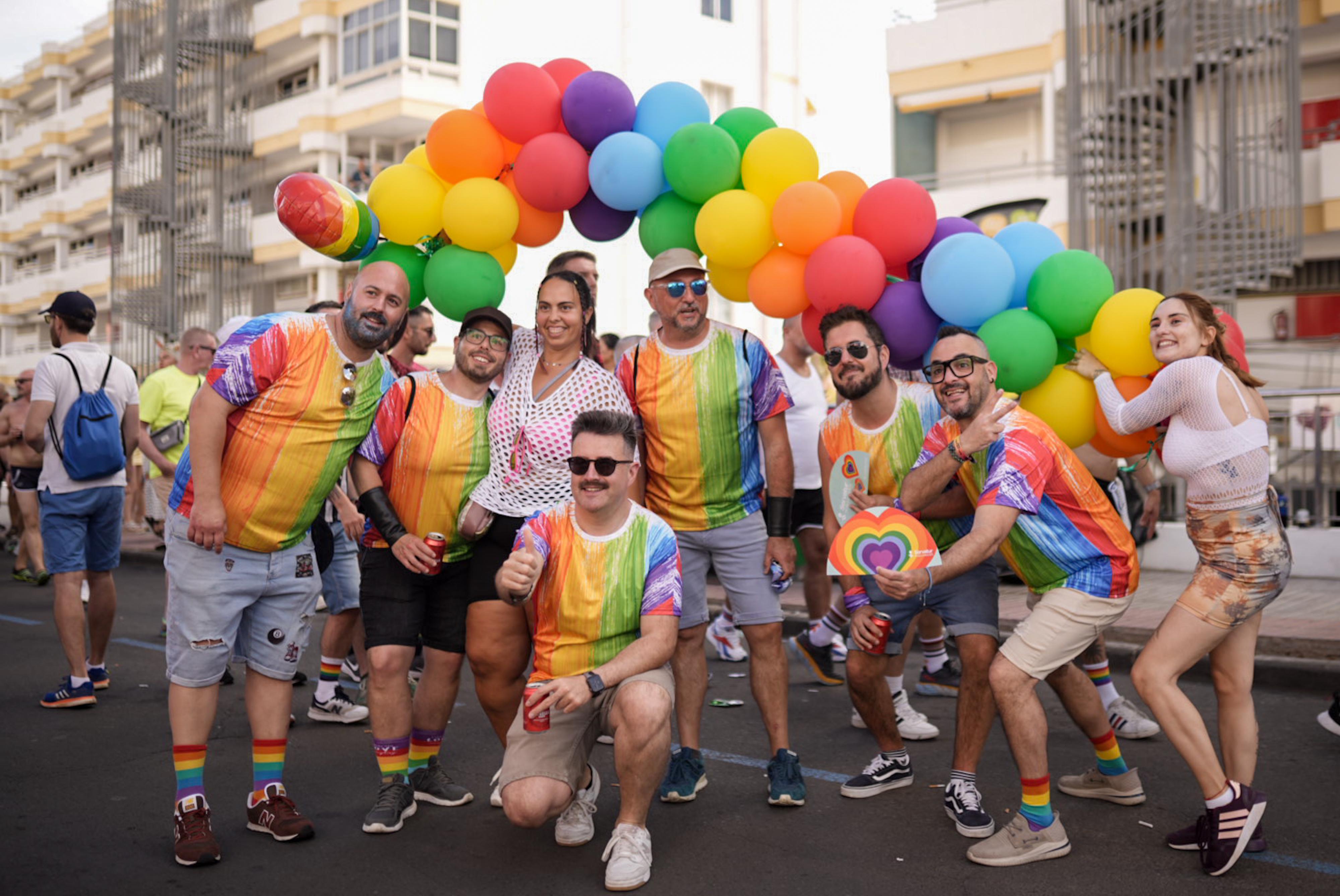 Maspalomas vibra con la energía del Gay Pride