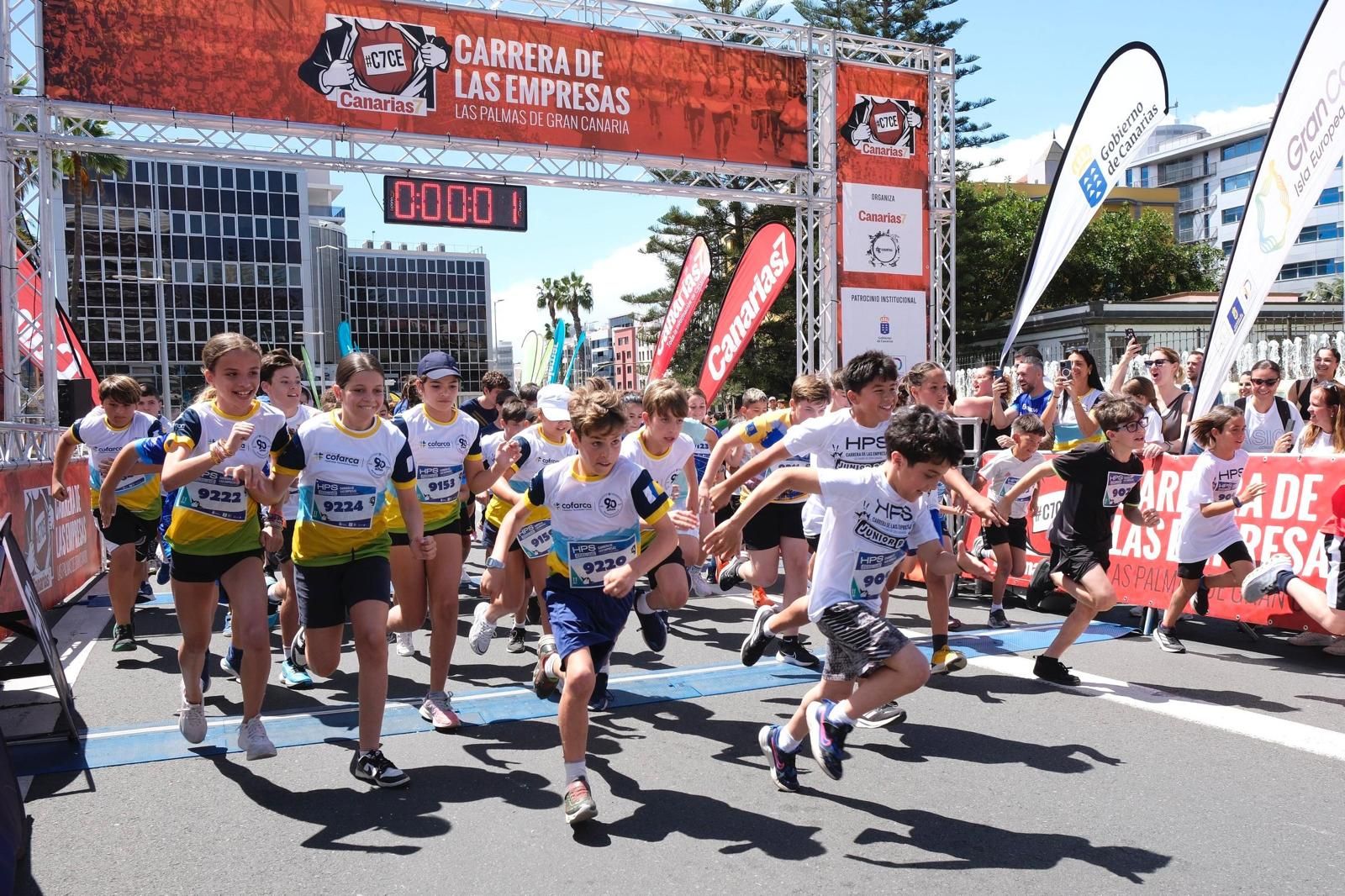 Así fue la prueba infantil de la Carrera de las Empresas