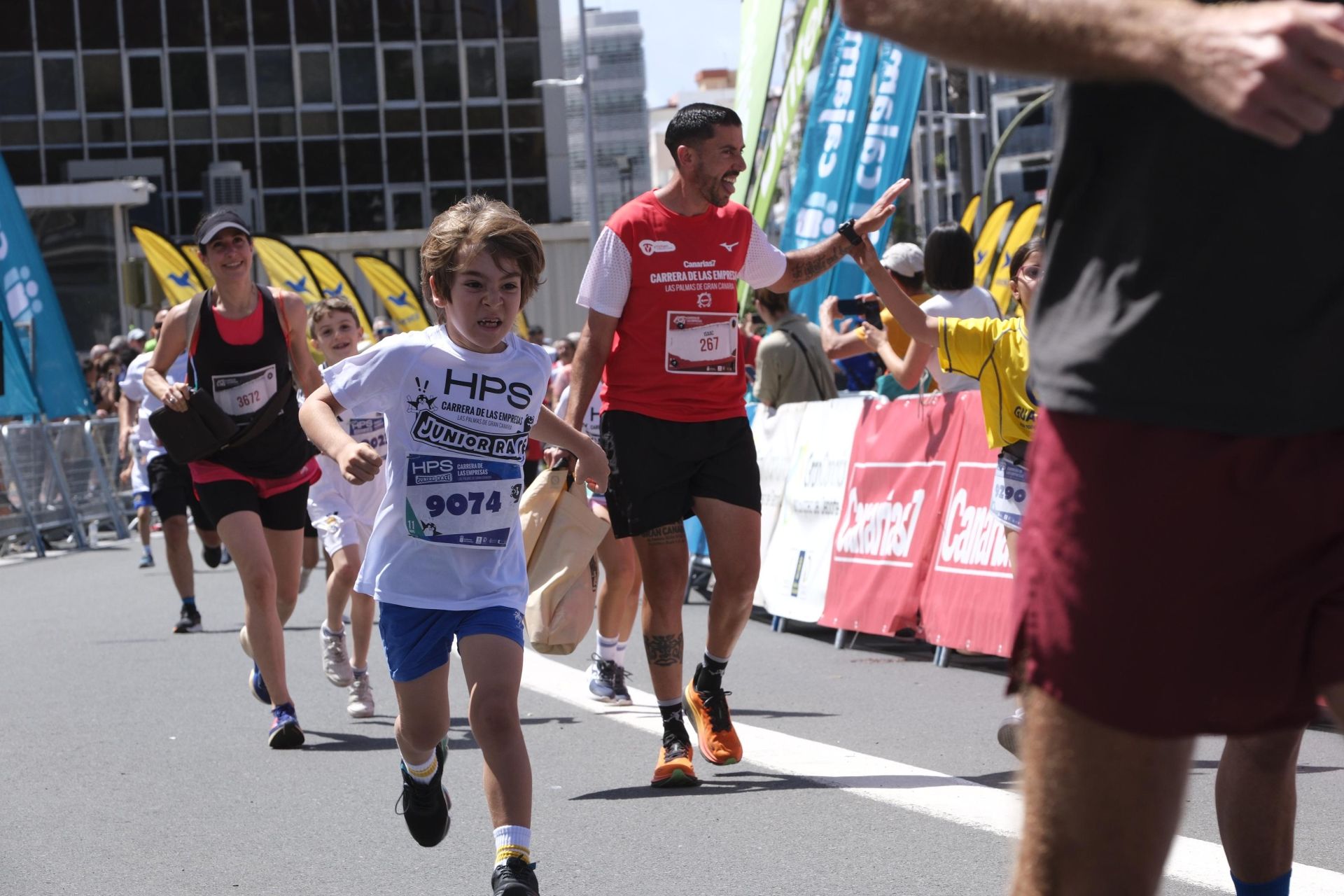 Así fue la prueba infantil de la Carrera de las Empresas