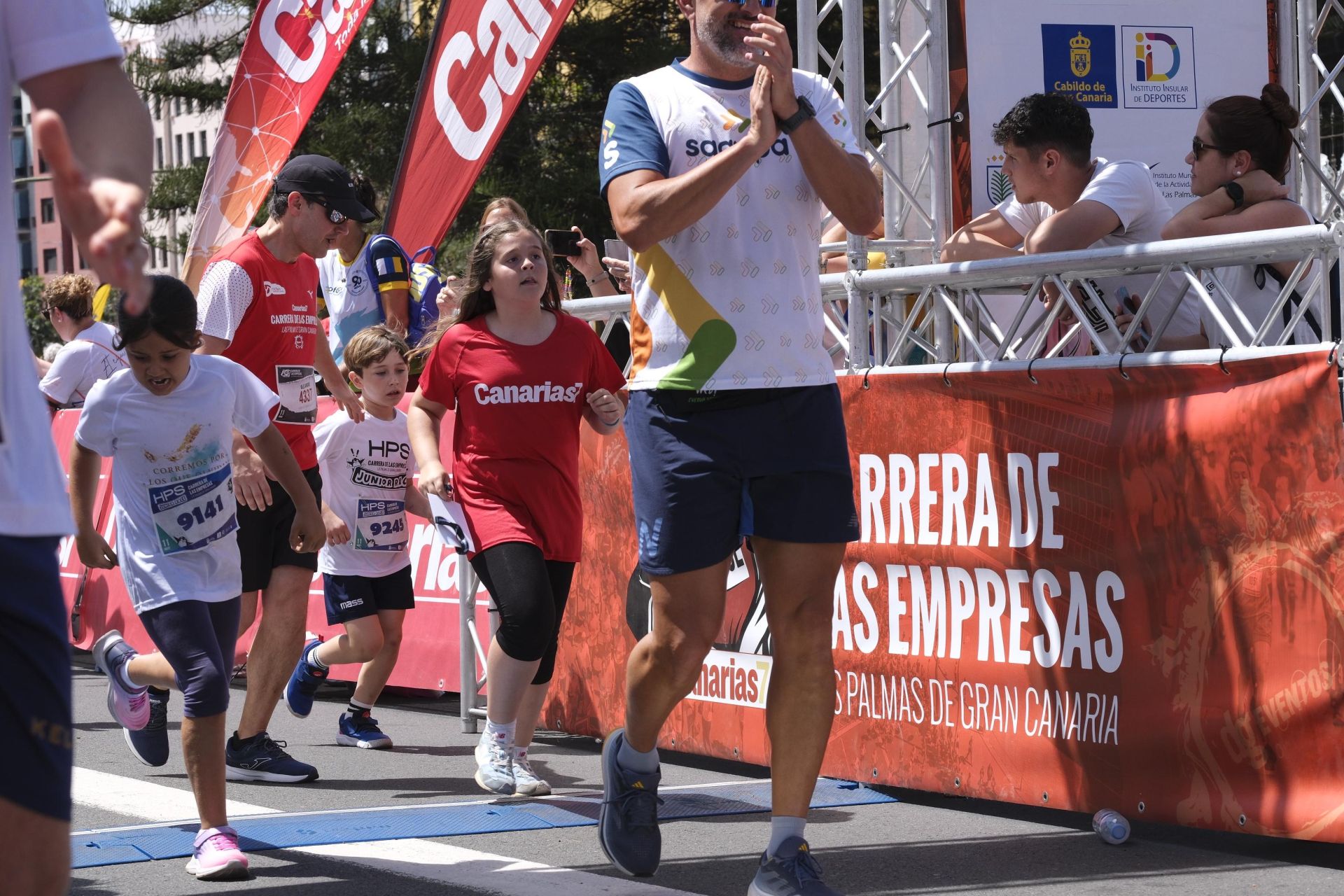 Así fue la prueba infantil de la Carrera de las Empresas