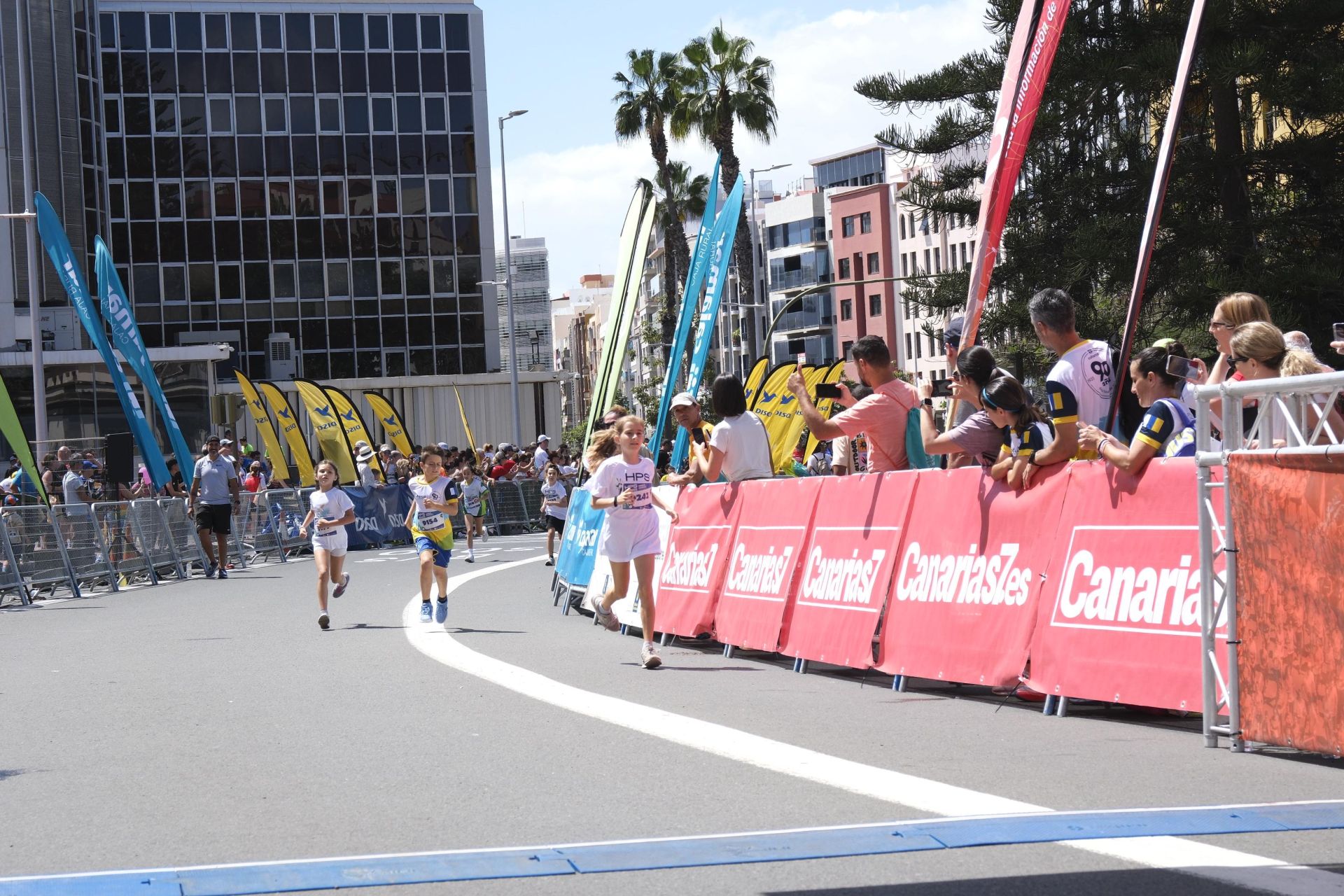 Así fue la prueba infantil de la Carrera de las Empresas