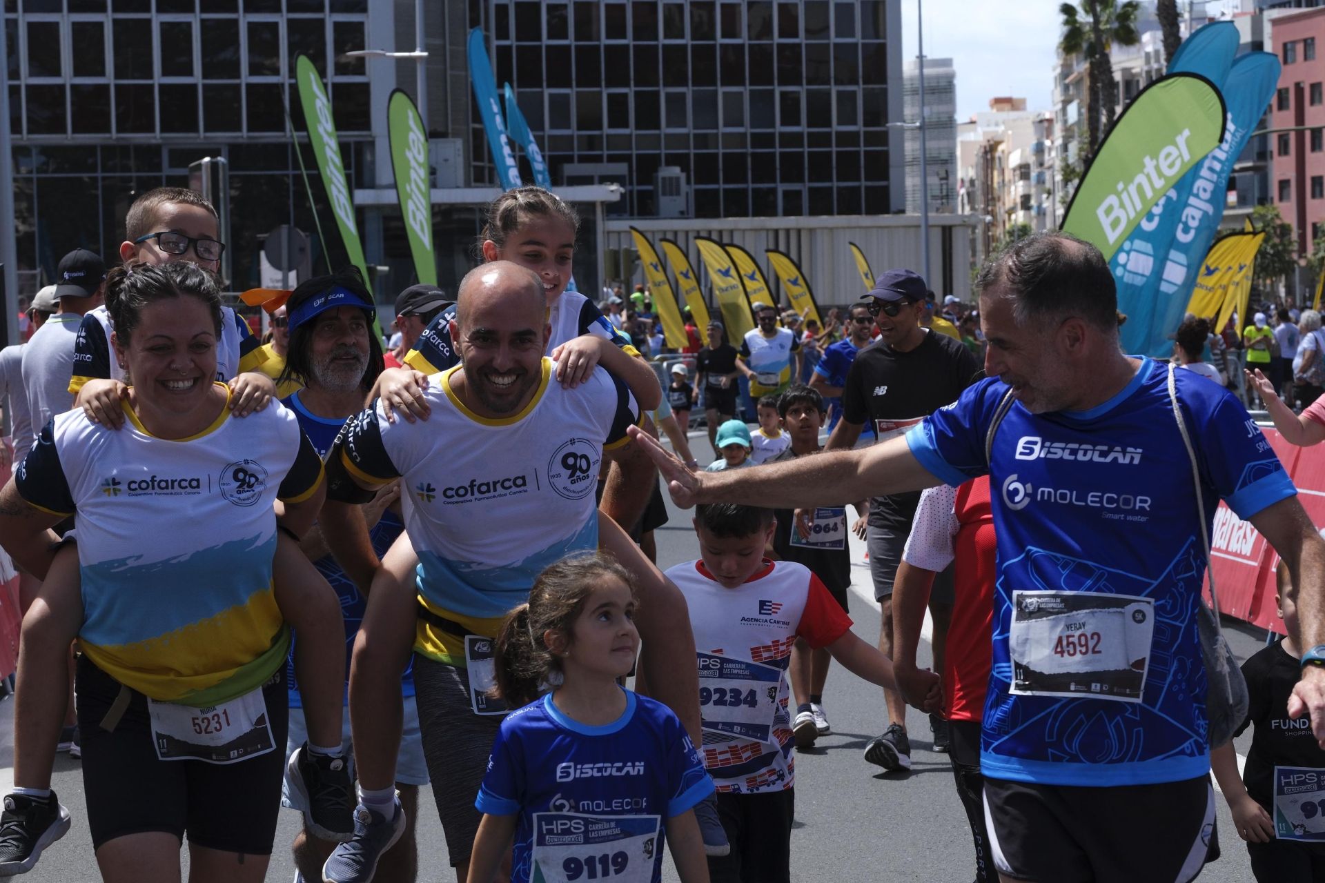 Así fue la prueba infantil de la Carrera de las Empresas