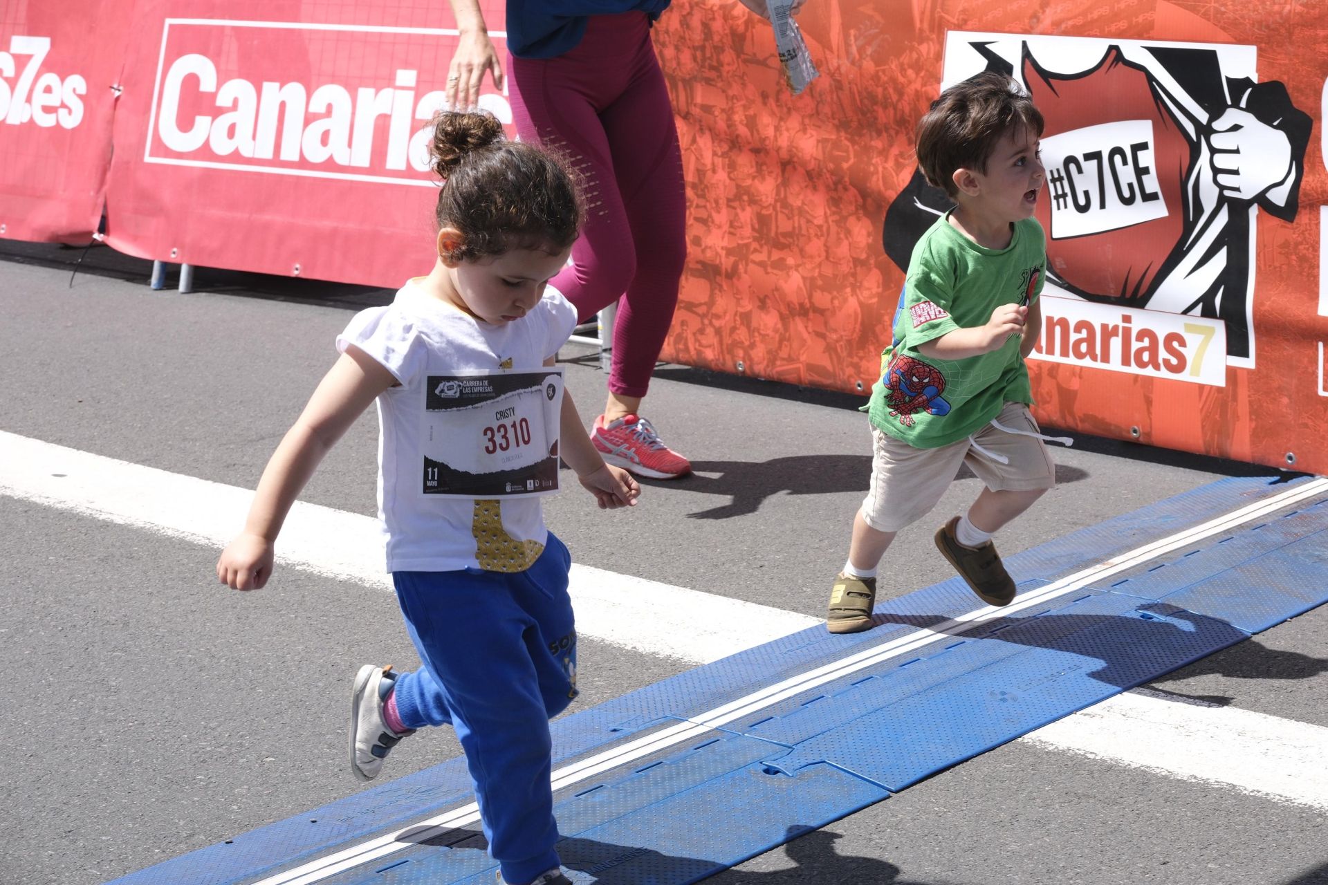 Así fue la prueba infantil de la Carrera de las Empresas