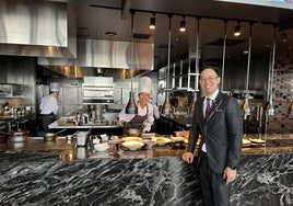 Nampei Miyazato el riguroso maître del Dining Buffet