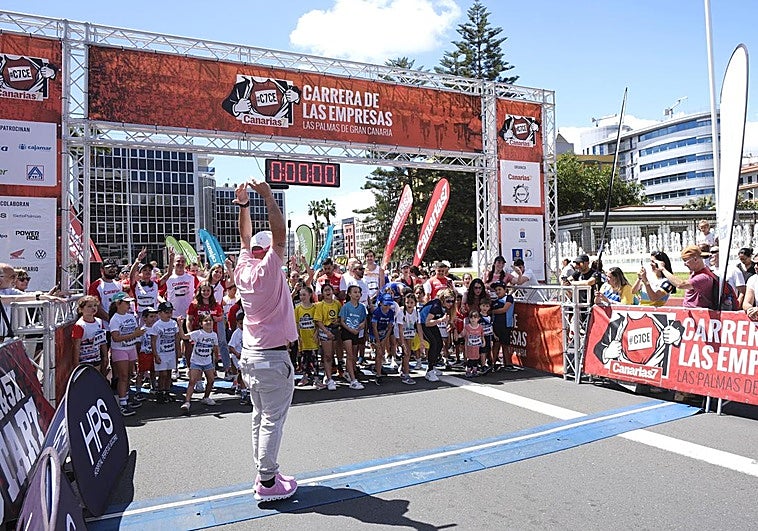 CANARIAS7 Carrera de las Empresas, así se ha vivido la salida de las pruebas.