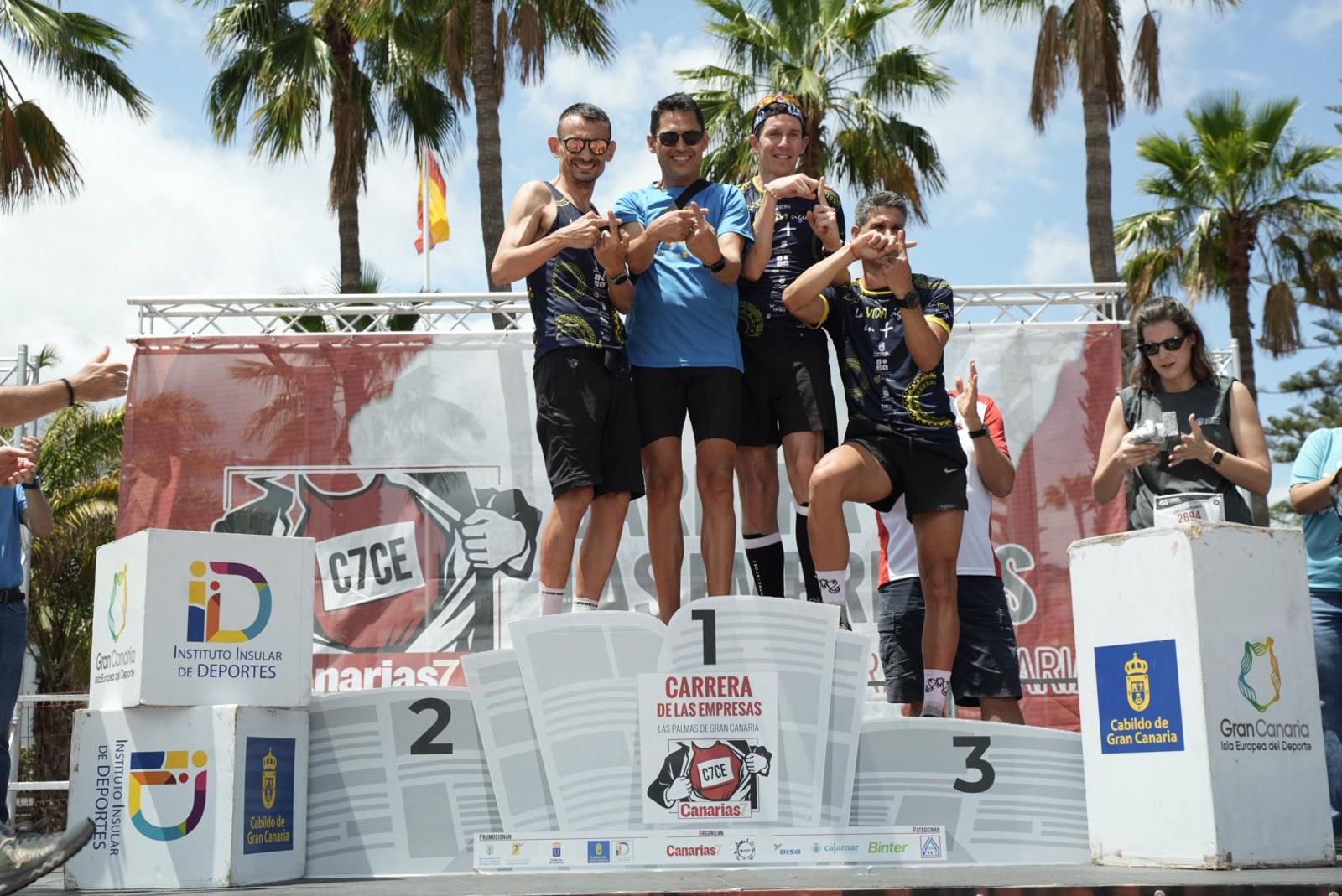 Entrega de premios de la CANARIAS7 Carrera de las Empresas