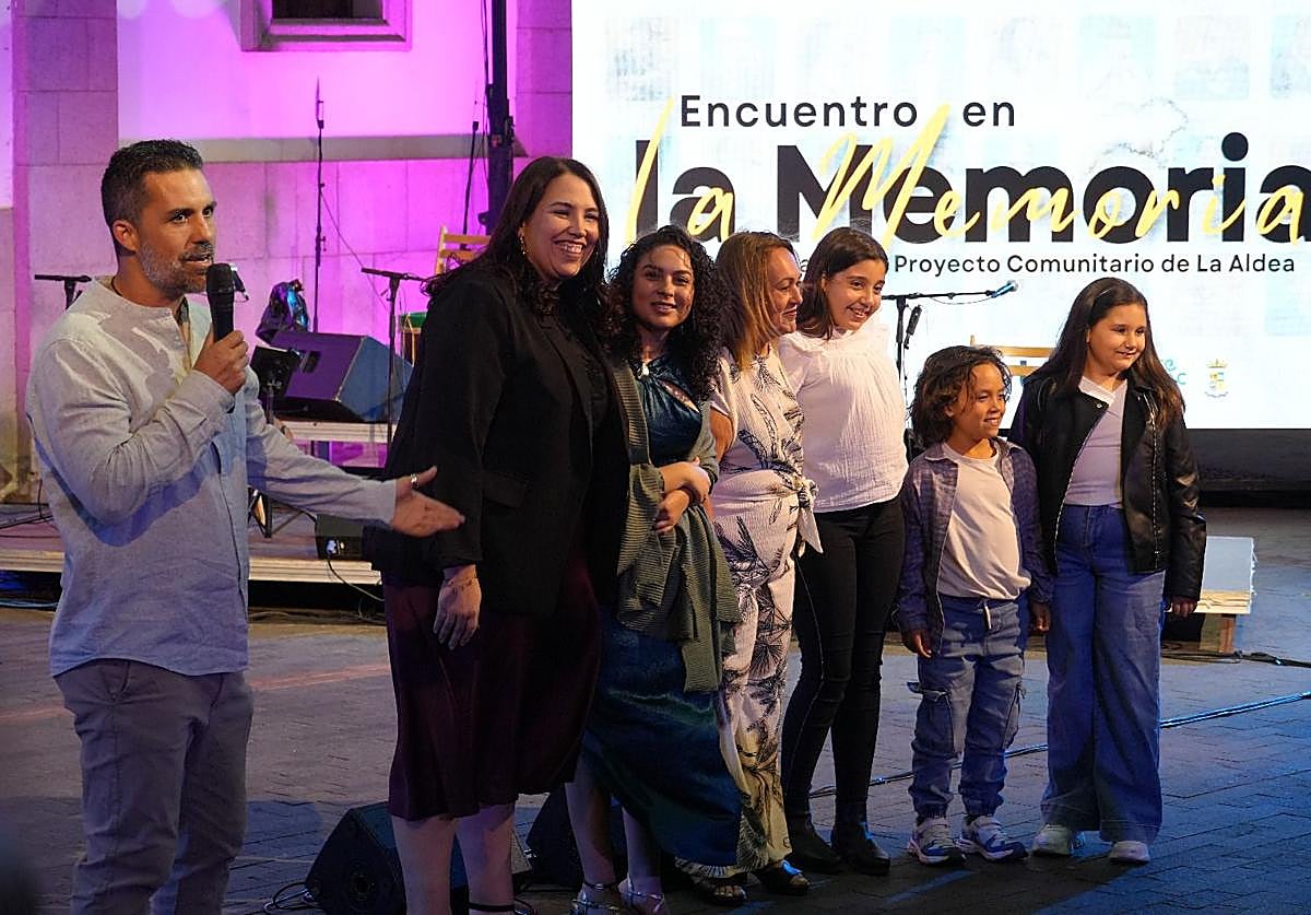 Uno de los momentos del acto.