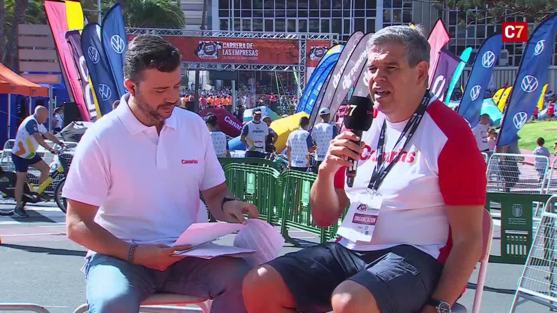 Matías García Brugos en la CANARIAS7 Carrera de las Empresas