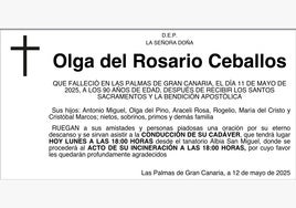 Olga del Rosario Ceballos