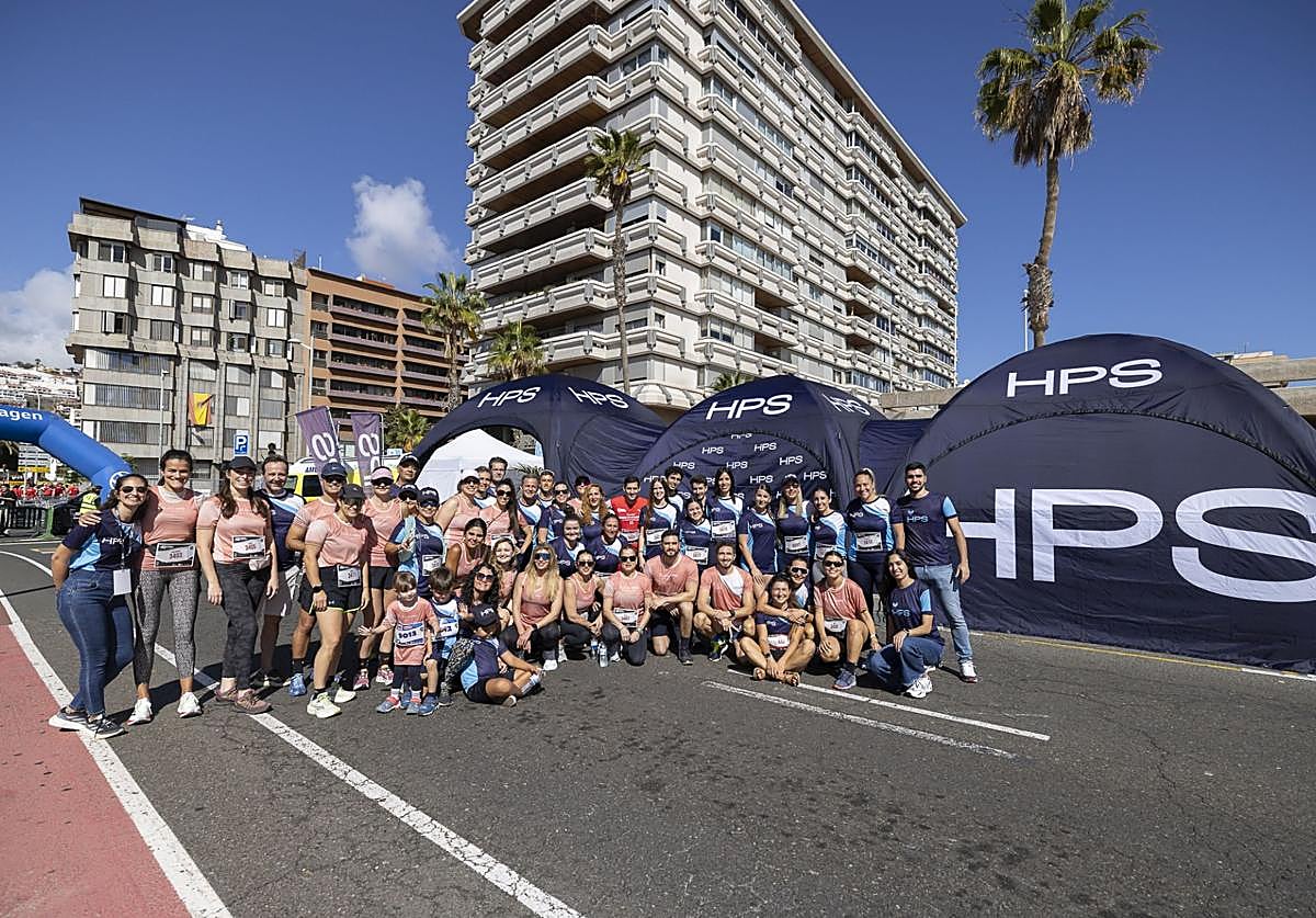 Más de 60 personas profesionales de HPS lo dieron todo en la Carrera de las Empresas
