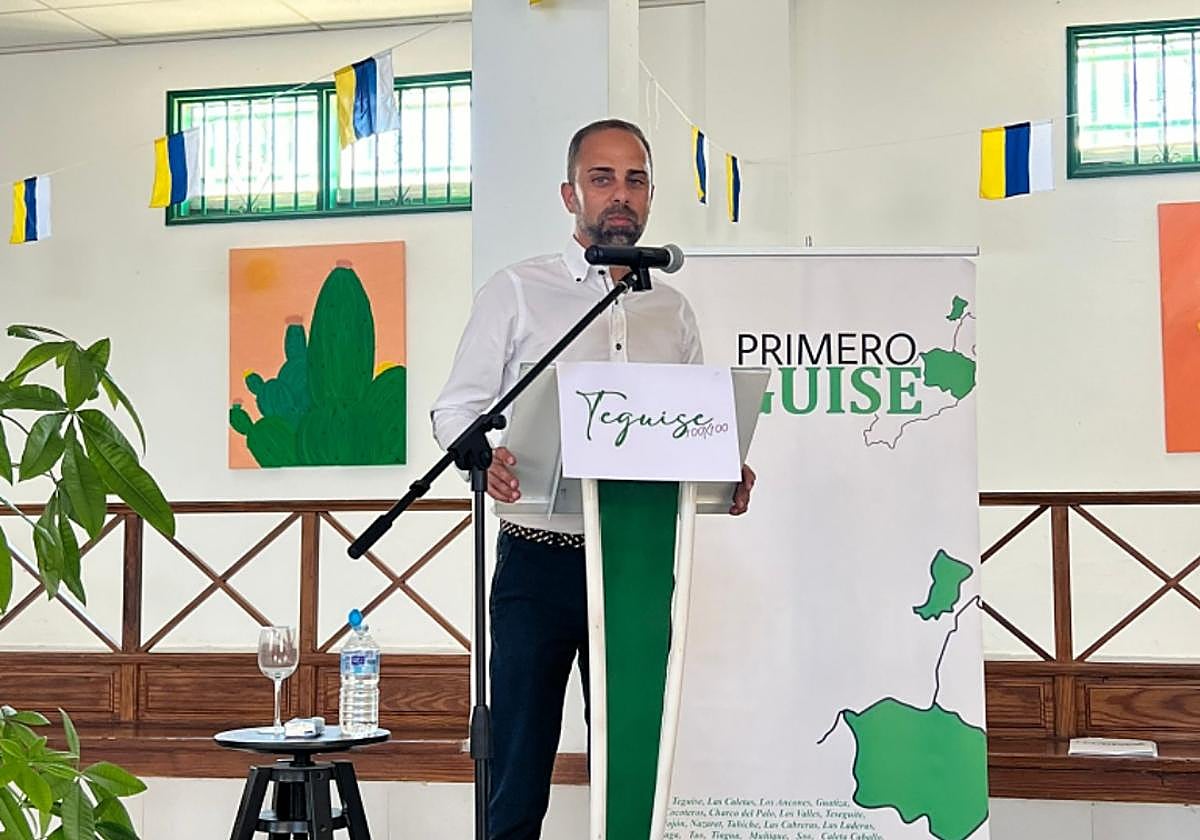 Jonás Álvarez, concejal de Primero Teguise.