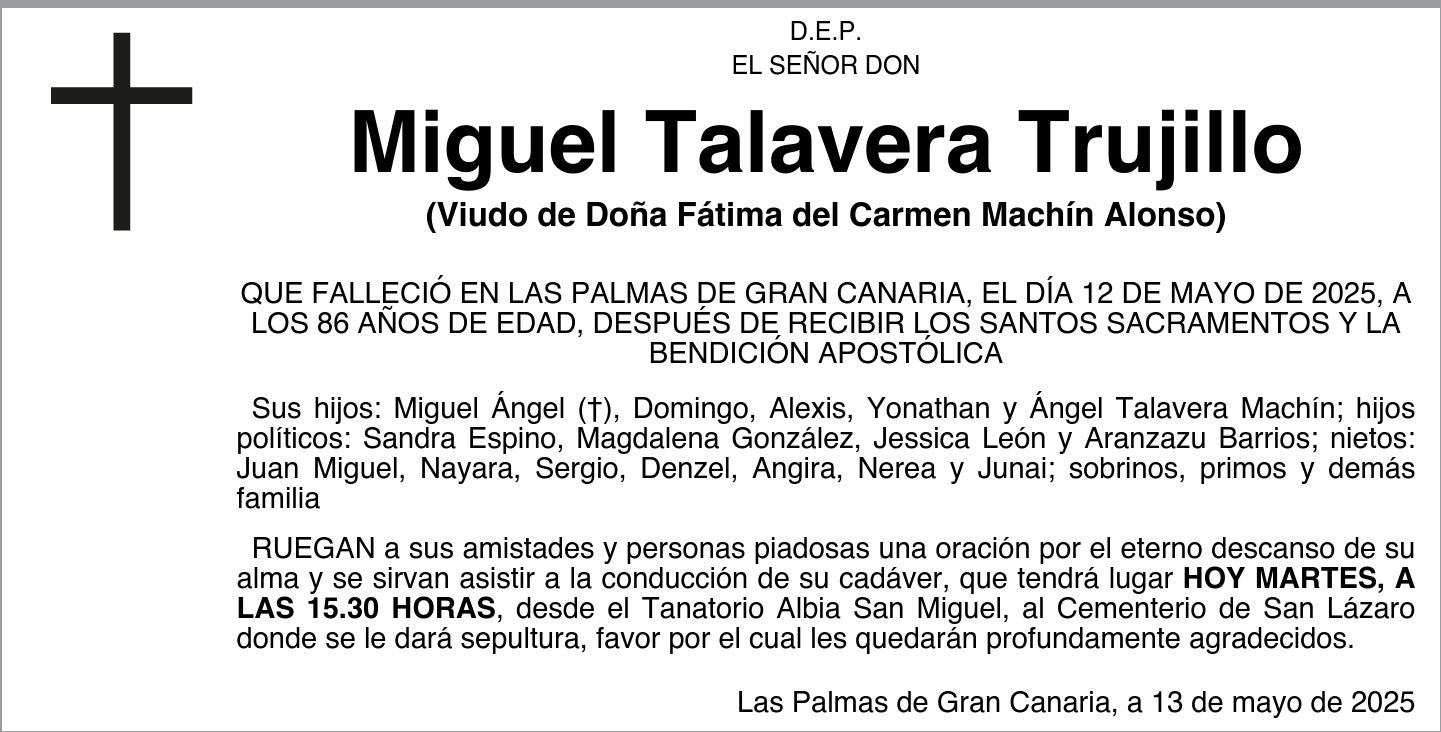 Miguel Talavera Trujillo