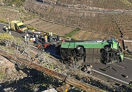 Accidente de tráfico en La Gomera.