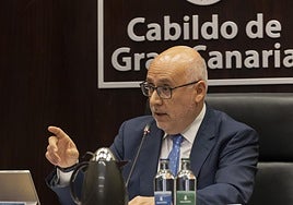 Segunda sesión del Debate del Estado de la Isla en el Cabildo de Gran Canaria.