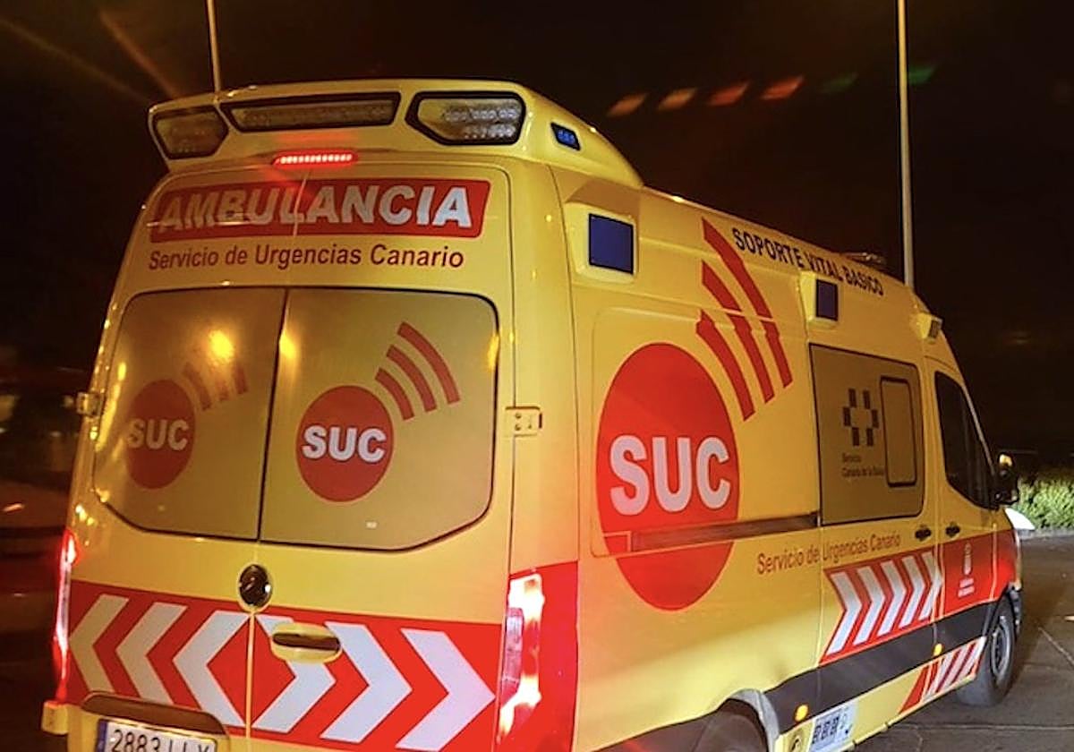 Ambulancia del SUC.