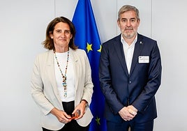 Clavijo traslada a Ribera las demandas canarias en materia de transporte, energía, agricultura y vivienda