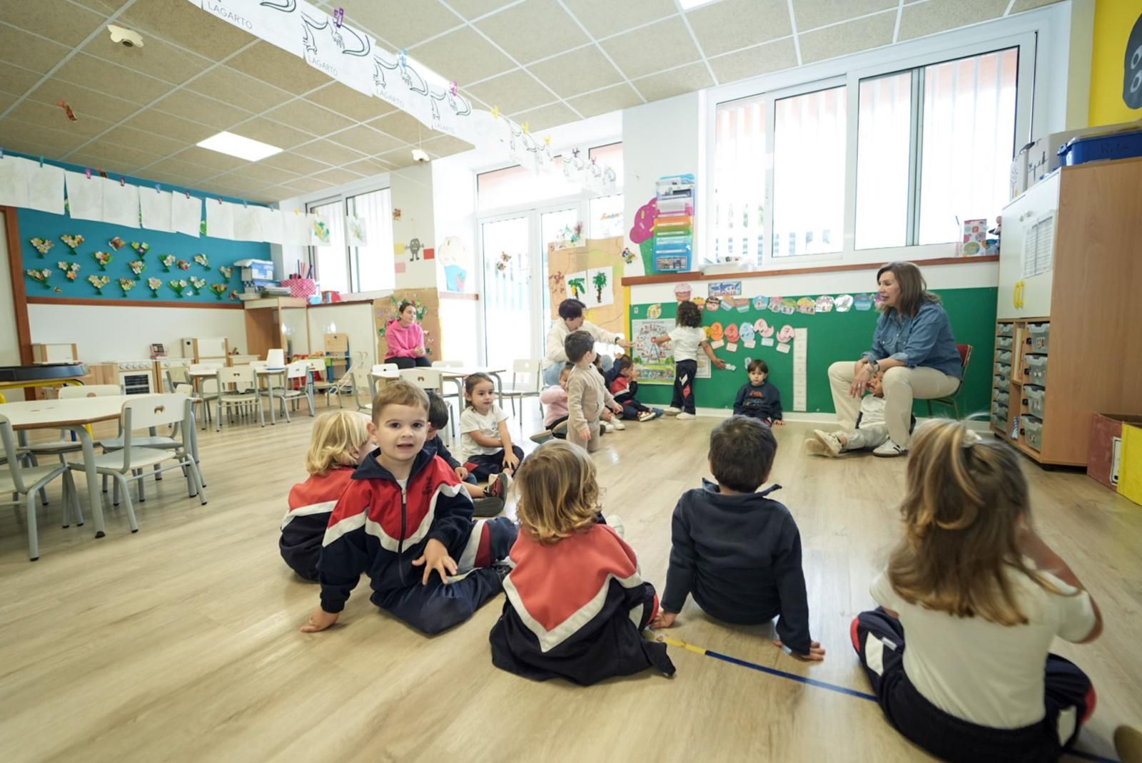 El aula de 2 años del CEIP Villa de Firgas, desde dentro