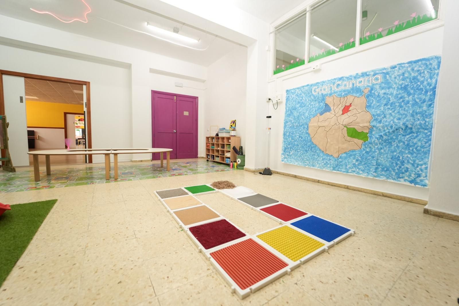 El aula de 2 años del CEIP Villa de Firgas, desde dentro