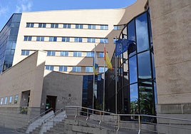 Imagen de archivo del Palacio de la Justicia de Tenerife.
