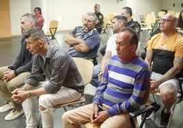 Protagonistas de las vista judicial celebrada en Arrecife en abril del pasado año.