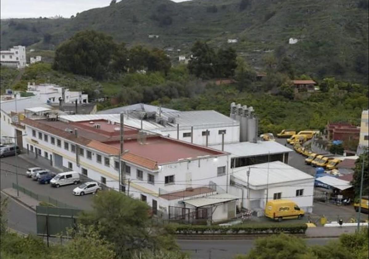 Imagen de archivo de la antigua fábrica de donuts de Eidetesa en Teror.
