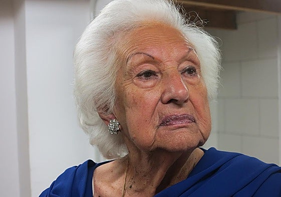 Imagen de la cantante herreña María Mérida.