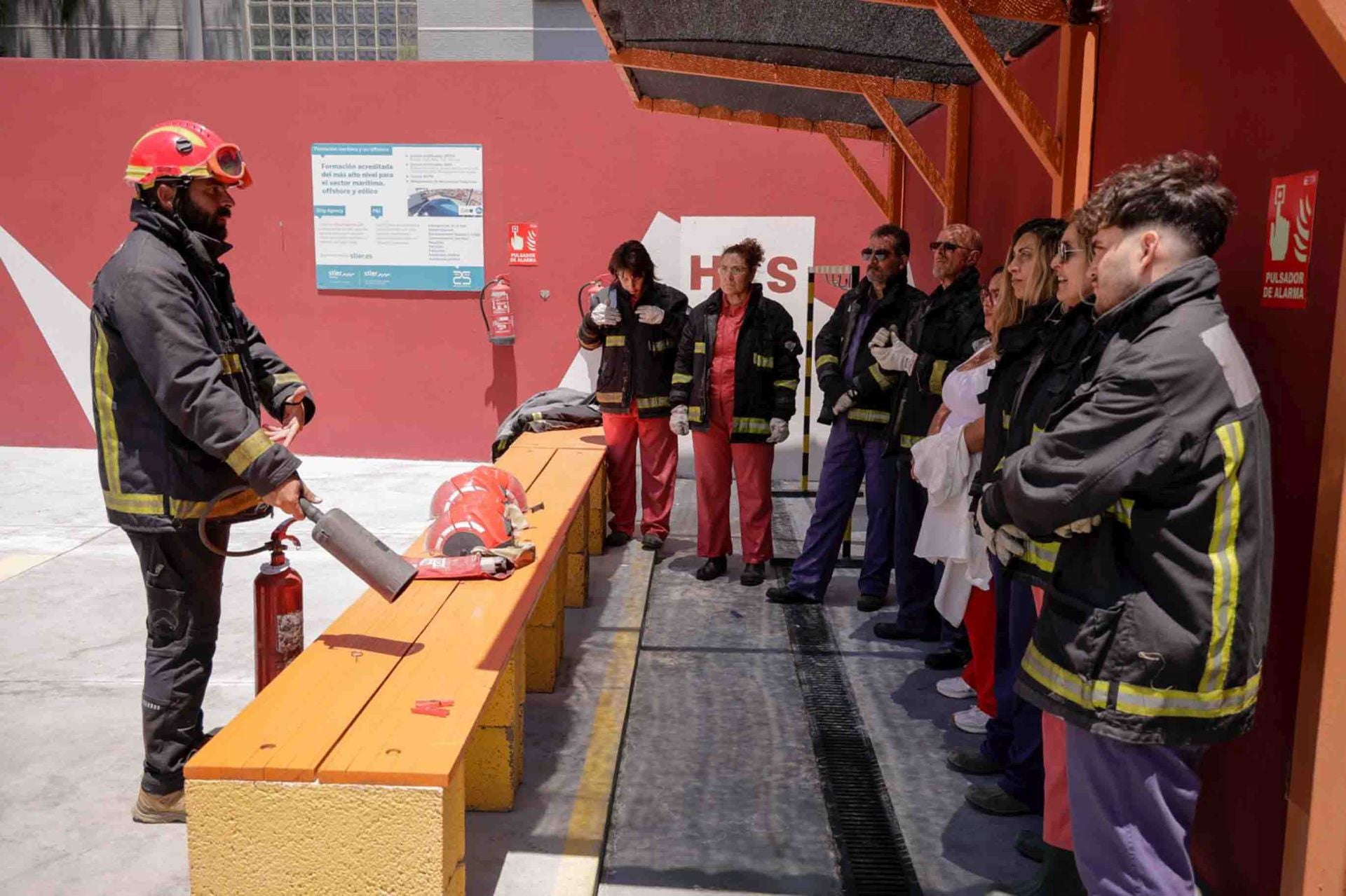 Así son los simulacros de emergencia en el ámbito marítimo