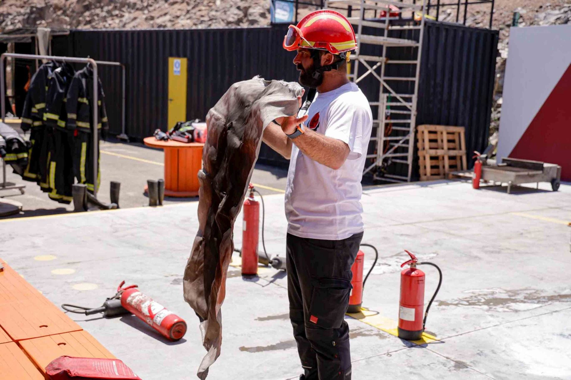 Así son los simulacros de emergencia en el ámbito marítimo