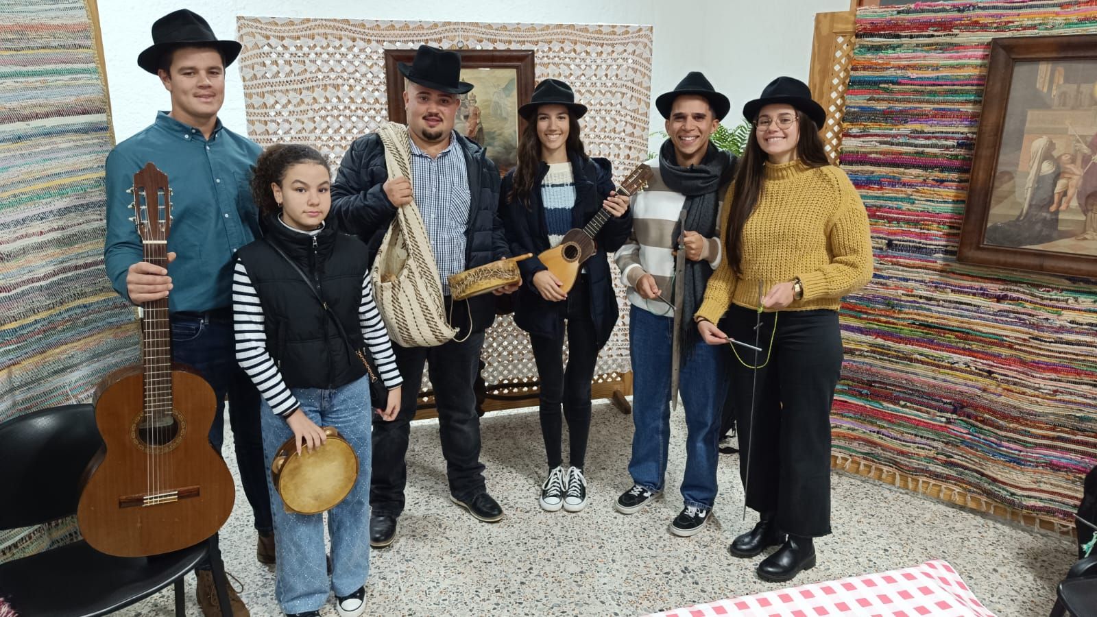 Los jóvenes del Rancho de Ánimas de Valsequillo serán premiados.