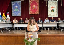 Toma de posesión de la nueva munícipe del PP.