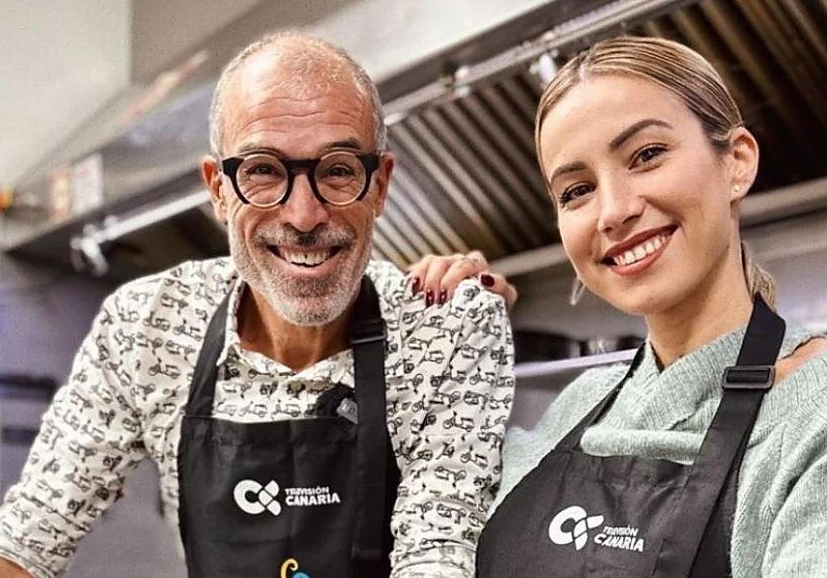 Kiko Barroso y Cathaysa González.