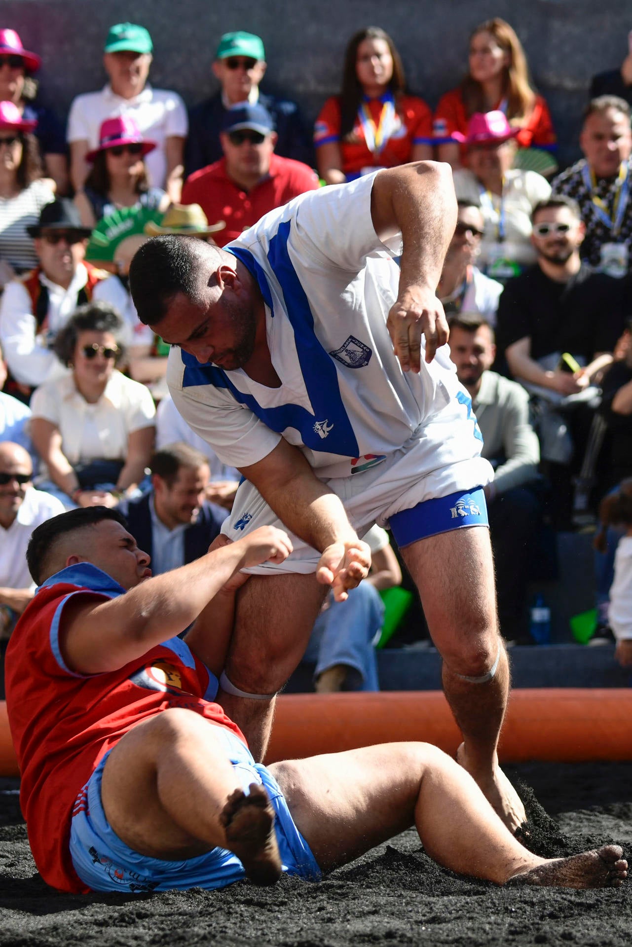 Luchada histórica en Madrid sobre las cenizas del volcán de La Palma