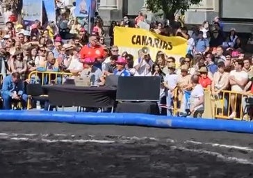 El 18M se cuela en la luchada de Madrid: «El Gobierno de Canarias, es una inmobiliaria»