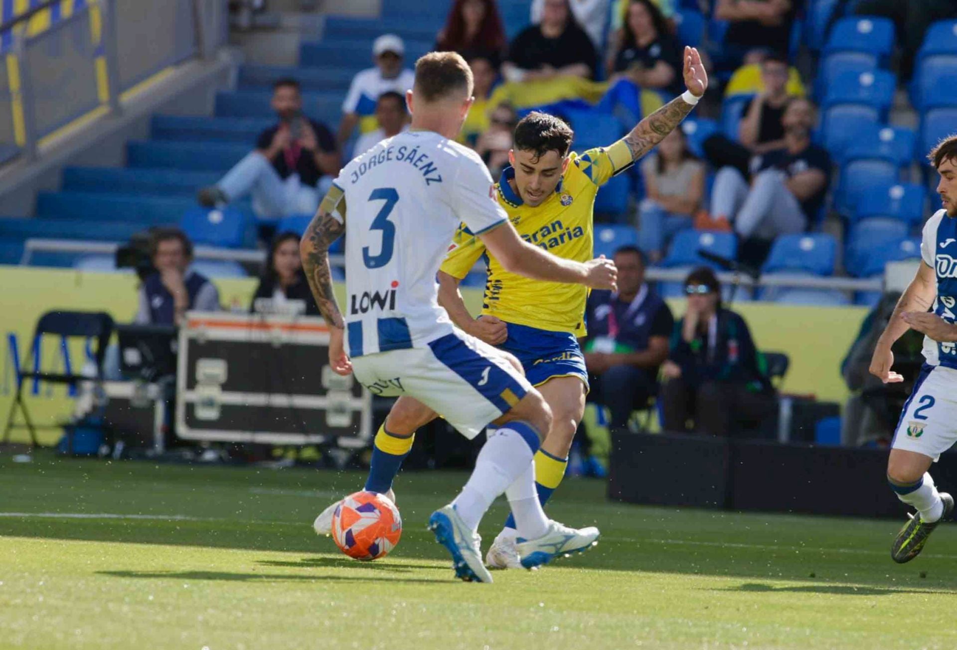 El encuentro de la UD Las Palmas y el CD Leganés, en imágenes