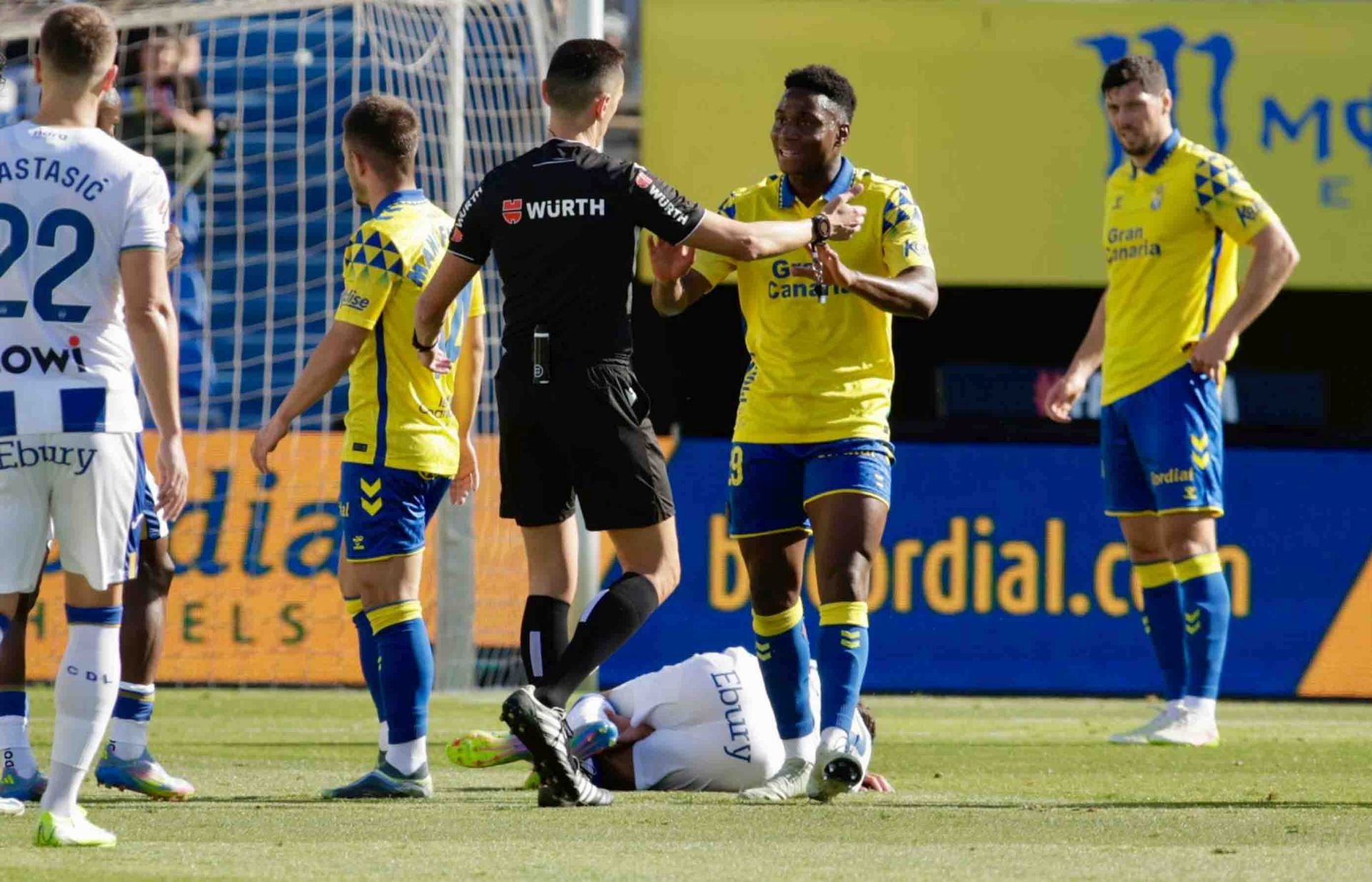 El encuentro de la UD Las Palmas y el CD Leganés, en imágenes