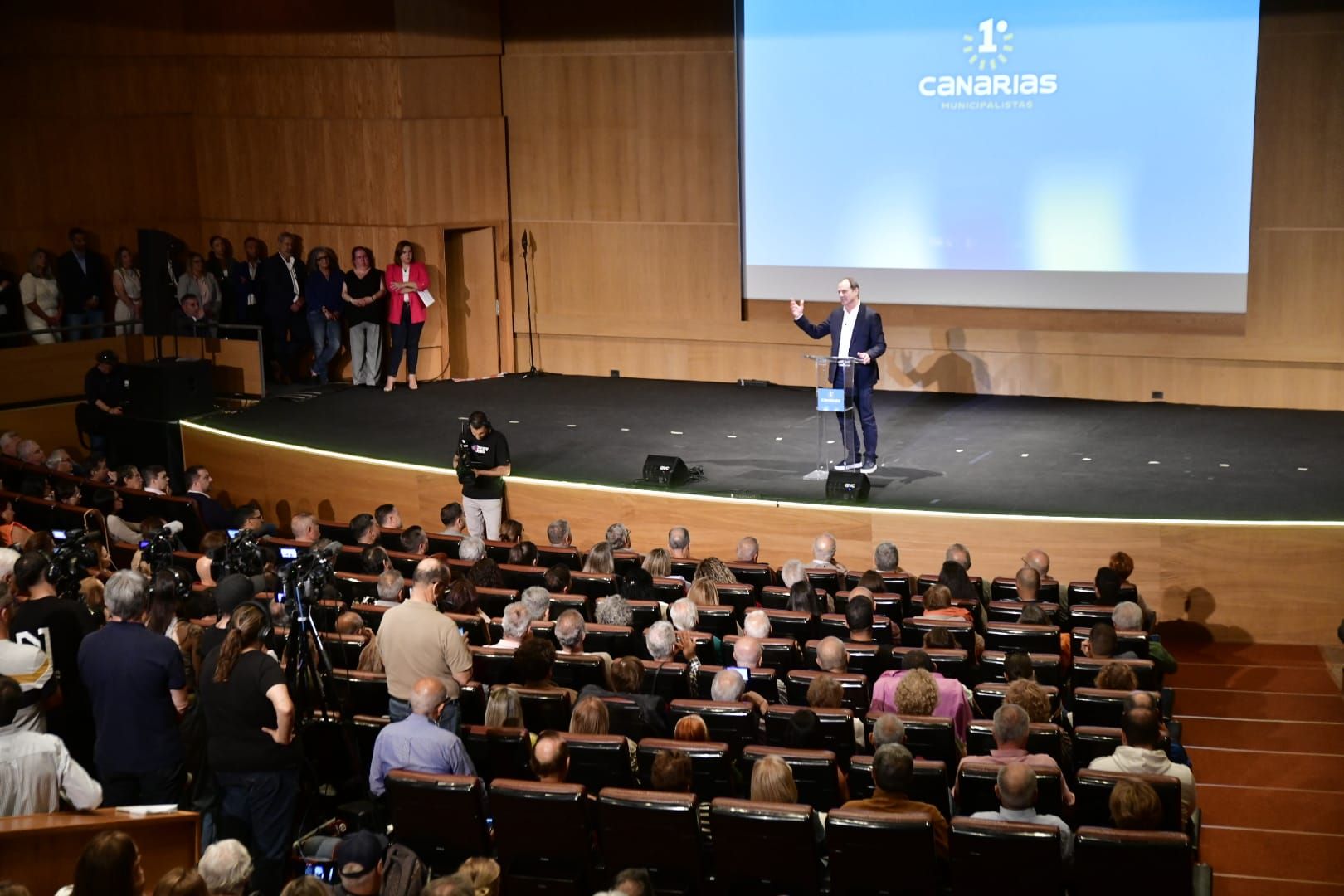 Así fue la presentación del nuevo partido político