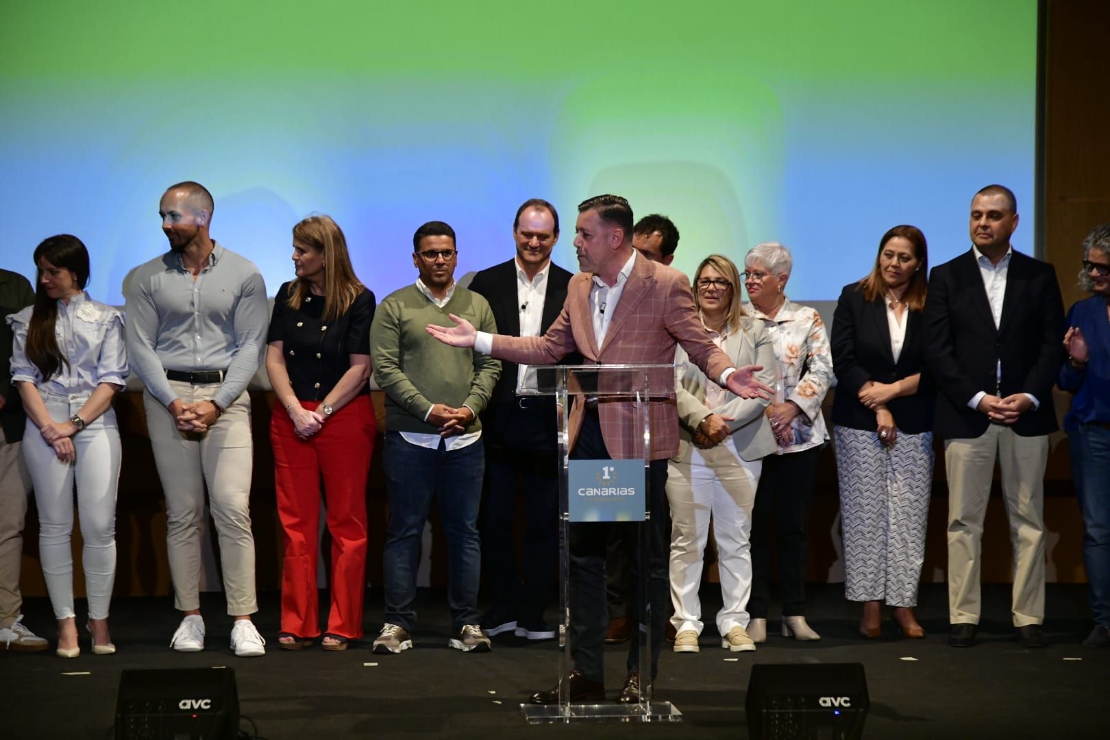 Así fue la presentación del nuevo partido político