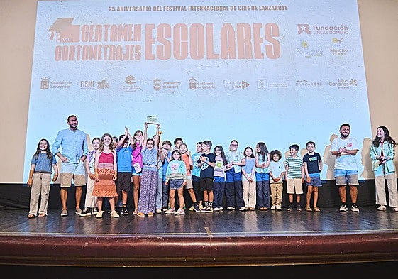 Protagonistas de la ceremonia.