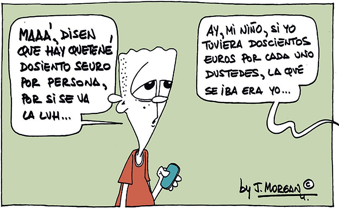 La viñeta de Morgan de este lunes 19 de mayo