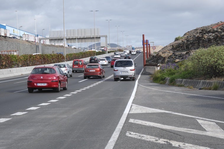 Los trabajos de reconversión del cuarto carril culminaron en la noche del domingo.