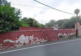 Exterior del centro de menores situado en la carretera de Bandama.