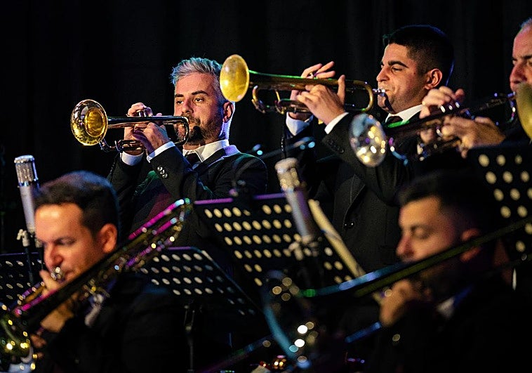 Imagen de la Atlantic Jazz Lab Orchestra en una de sus actuaciones.