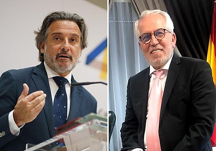 Gustavo Matos (izquierda) y Mohamed Derbah (derecha).